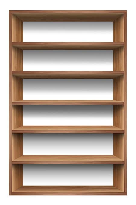 Wooden Bookshelf